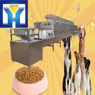 Microwave Dryer Pet Food Sterilization Equipment For Dog / Cat Food
