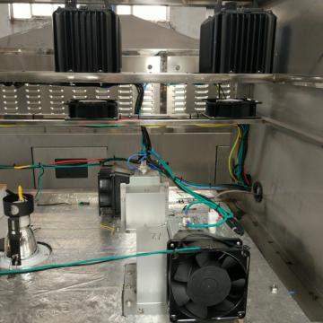 Full Automatic Continuous Microwave Tunnel Dryer For Green Tea