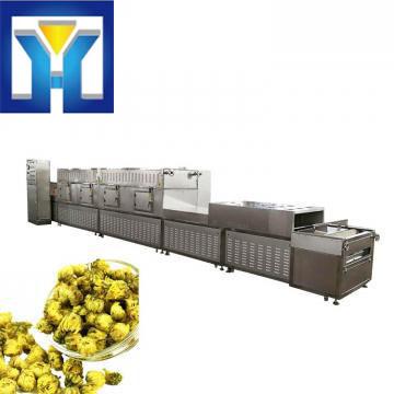Hot Sale 50kw Chrysanthemums Microwave Fixation Equipment