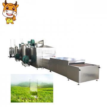 Belt type stainless steel microwave drying sterilization machine for hop
