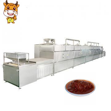 High Capacity Automatic Microwave Chilli Sauce Sterilization Equipment