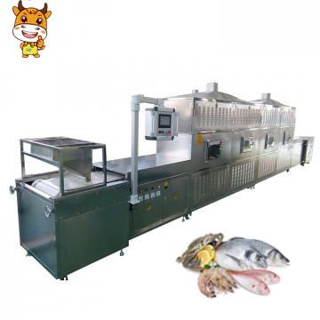Hot Sale Tunnel Microwave Drying Sterilization Machine For Seafood With New Condition CE