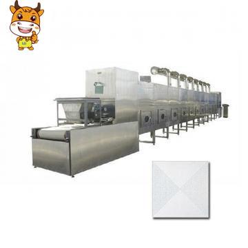 Automatic tunnel industrial gypsum board microwave drying machine
