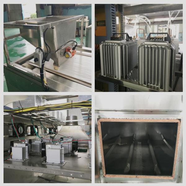 30KW Industrial Tunnel Continuous Microwave Battery Material Drying Oven Machine #5 image