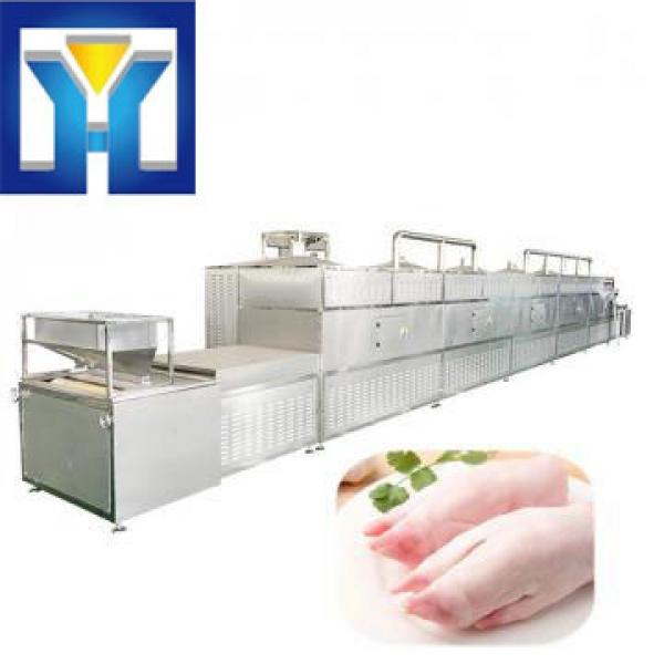 50kw High Quality Chicken Leg Microwave Degreasing Machine #1 image