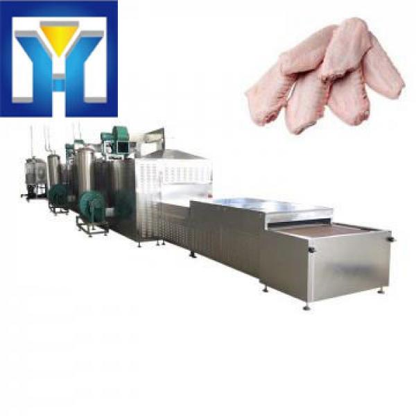 60kw Good Quality Duck Wing Microwave Degrease Sterilization Machine #1 image