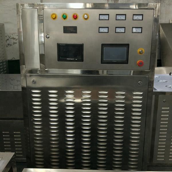 Automatic Belt Type 30kw Soya Protein Fiber Microwave Drying Machine #3 image