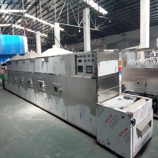 12 Kw Full Automatic Microwave Drying And Dewatering Machine For Vegetable #3 image