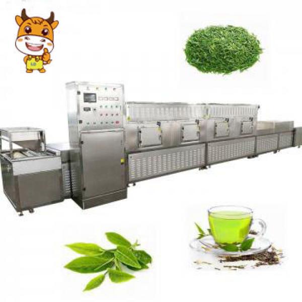 Full Automatic Continuous Microwave Tunnel Dryer For Green Tea #1 image