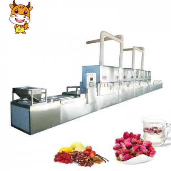 Flower Tea Drying Sterilizing Microwave Machine #1 image