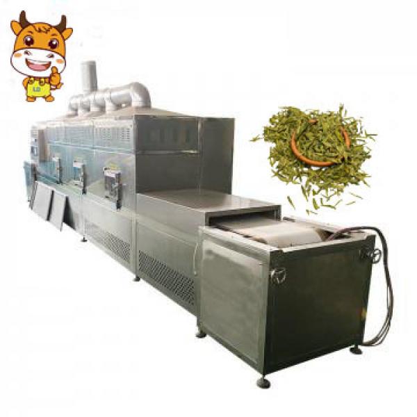 Industrial conveyor belt type microwave tea leaf drying machine #1 image