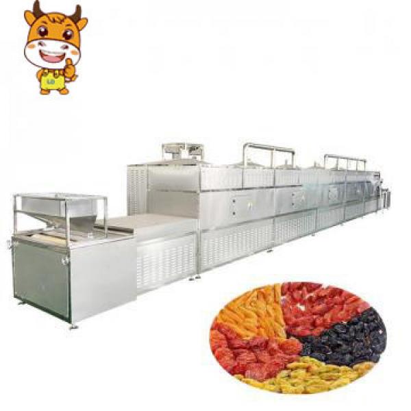 30KW Automatic Tunnel Microwave Drying Sterilization Machine For Raisin #1 image