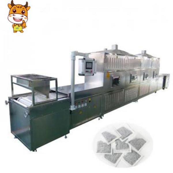 30KW Stainless Steel Type Microwave Drying Machine For Tea Bag #1 image