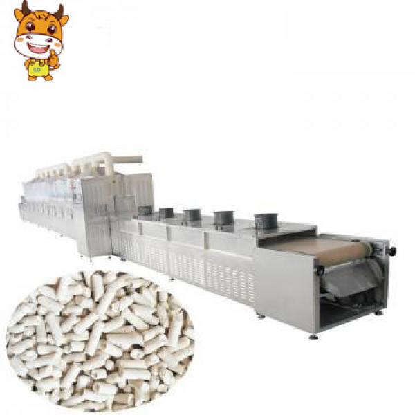 Tunnel Automatic 30kw Tofu Cat Litter Microwave Dryer #1 image
