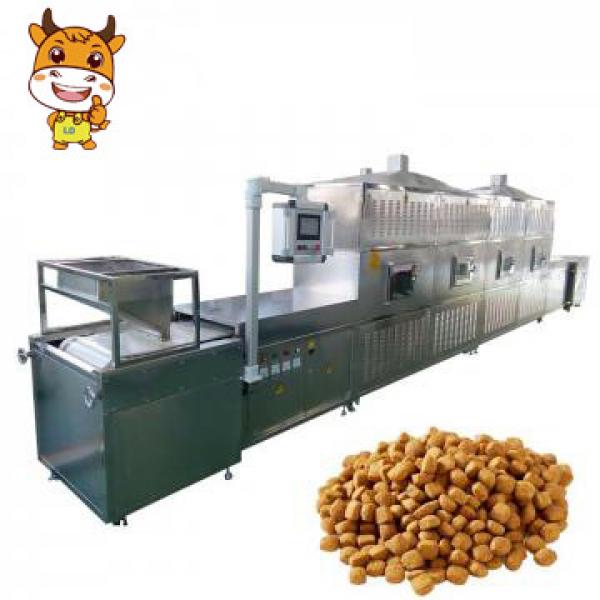 Belt Type Industrial 50kw Pet Food Microwave Drying Machine #1 image