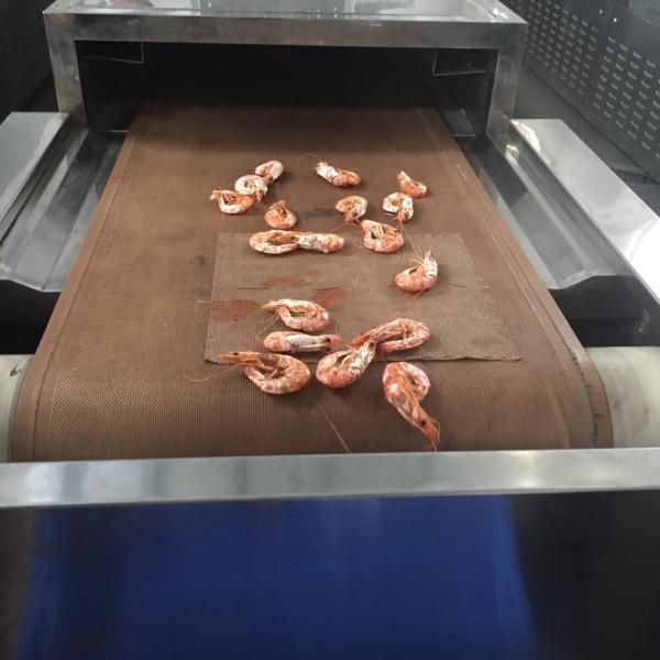 Industrial 30kw Belt Type Microwave Shrimp Drying Machine #5 image