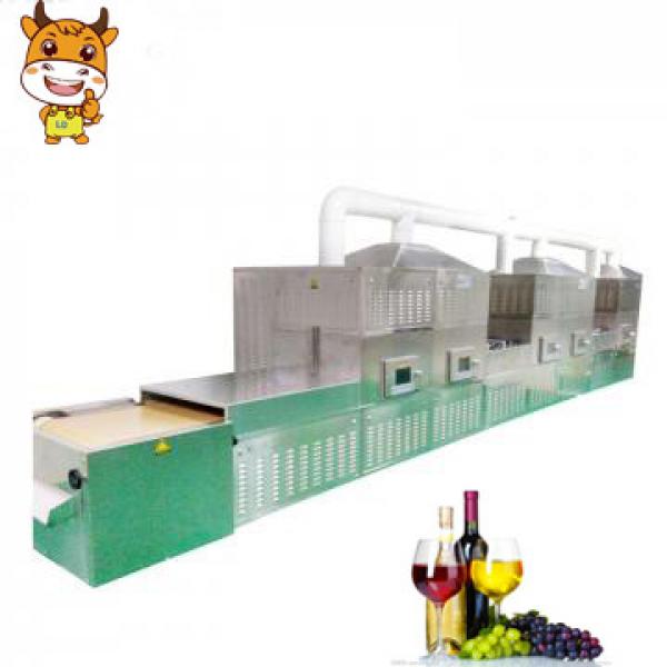 Best Price 30kw Wine Tunnel Microwave Sterilization Machine #1 image