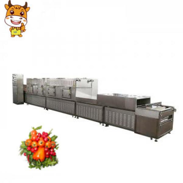 12 Kw Full Automatic Microwave Drying And Dewatering Machine For Vegetable #1 image