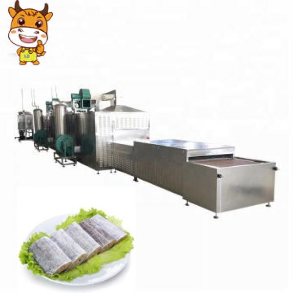 12kw Tunnel Microwave Fish Drying Sterilizing Machine #1 image