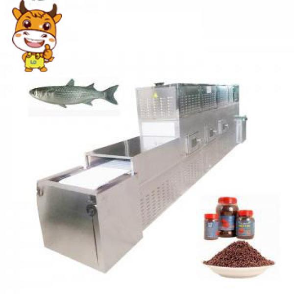 20KW Industrial Microwave Drying Sterilization Machine For Fish Feed #1 image