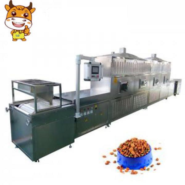 30KW High Quality Microwave Cat Food Drying Sterilization Machine #1 image