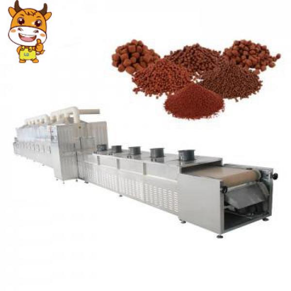 50kw Automatic Tunnel Microwave Fish Feed Drying Machine #1 image