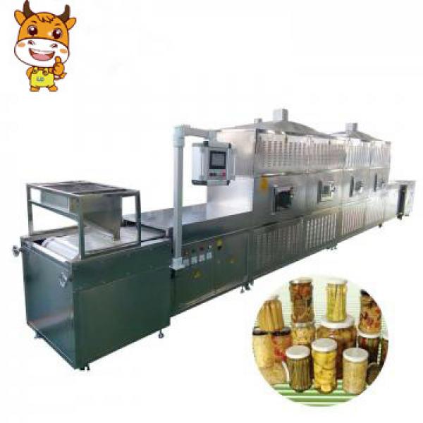 60 KW Tunnel Microwave Sterilization Machine For Pickles #1 image