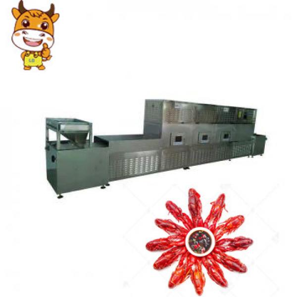 Best Sale 60kw Tunnel Microwave Butterfish Drying Machine #1 image