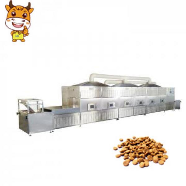 High Efficiency Pet Dog Feed Microwave Drying Sterilization Equipment #1 image