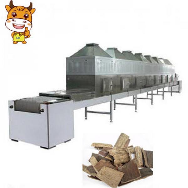 50KW Microwave Automatic Drying For Honeysuckle/Eucommia/Okra Equipment #1 image