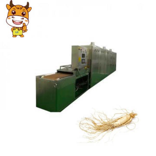 High Capacity Tunnel Microwave Drying Ginseng Machine #1 image