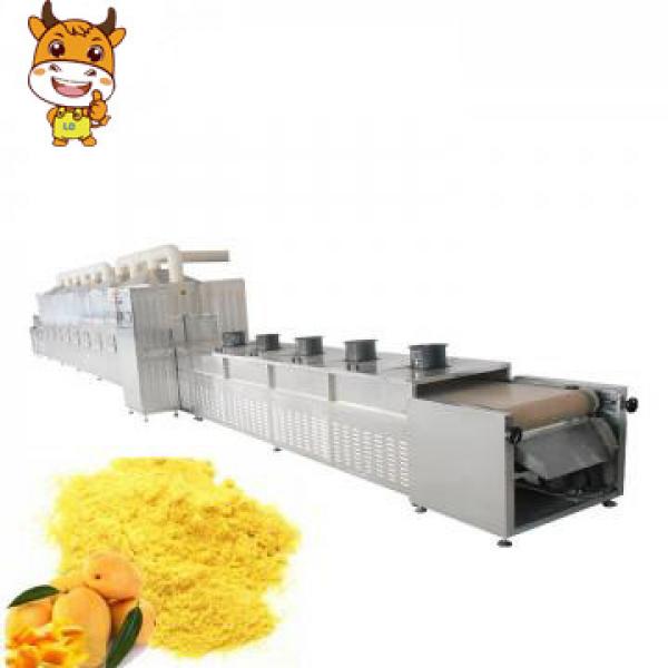 Good Capacity Tunnel 50kw Microwave Mango Powder Sterilization Machine #1 image