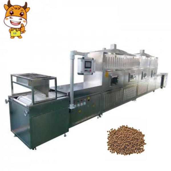 Practical Dry Equipment For Tunnel Type Continuous Microwave Fish Feed #1 image