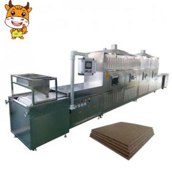 Hot sale middle density fiberboard microwave drying line equipment #1 image