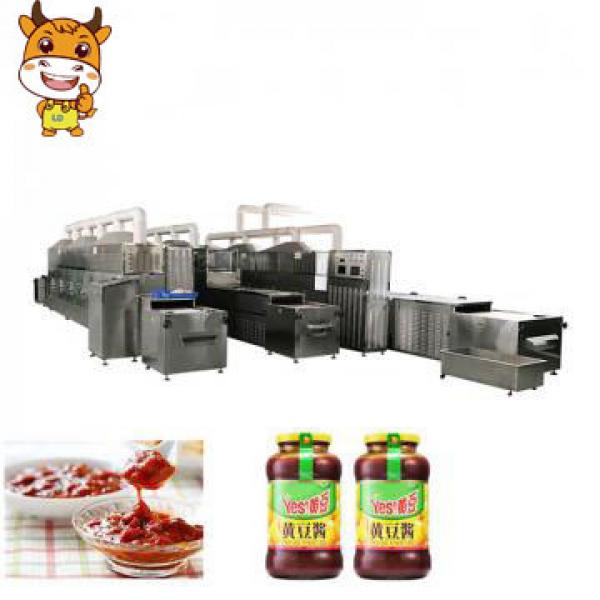 20KW Tunnel Soy Sauce /Spice Microwave Sterilizing Machine #1 image